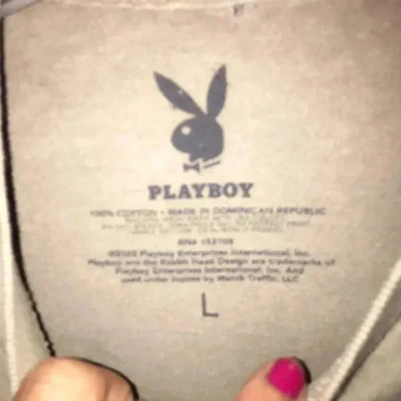 Playboy Tshirt large Likenew - Picture 3 of 3